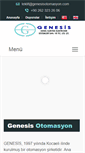 Mobile Screenshot of genesisotomasyon.com